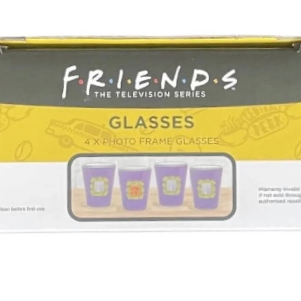 New Friends Purple Shot Glasses - Peephole Picture Frame - Picture 2 of 9